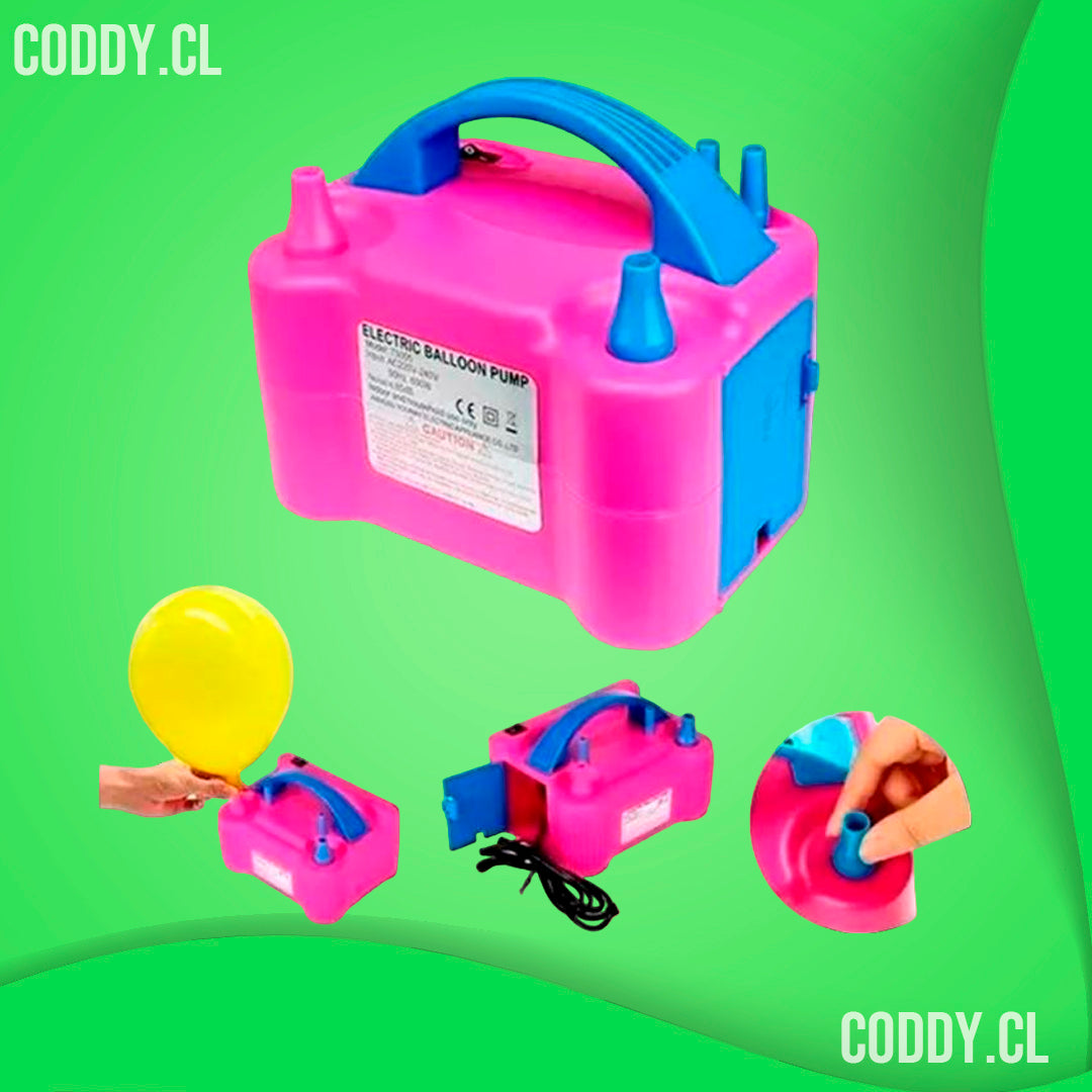 Inflador El ctrico Para Globos Coddy cl Inflador El ctrico Para Globos Coddy cl