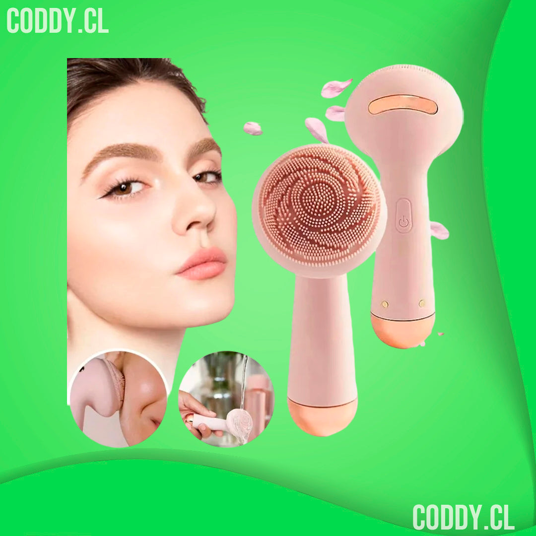 Cepillo de Silicona para Limpieza Facial