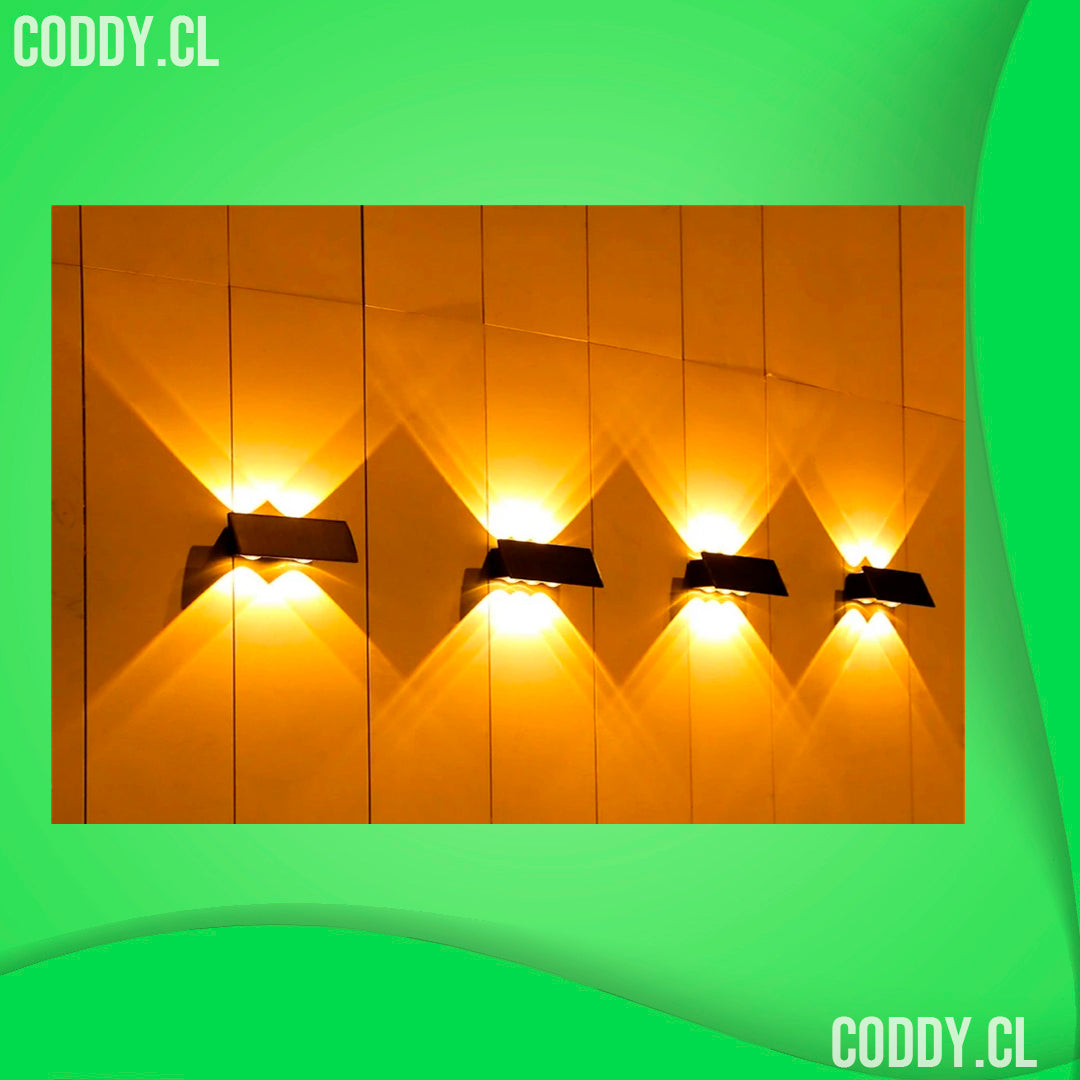 Luz Solar De Pared Exterior Coddy cl