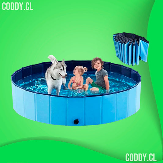 Piscina plegable para mascotas